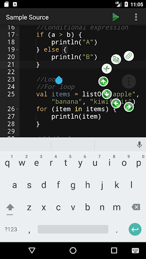 Kotlin Programming Compiler ekran görüntüsü