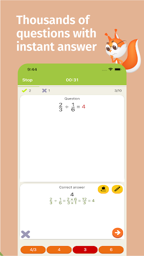 Math Tests: learn mathematics ekran görüntüsü