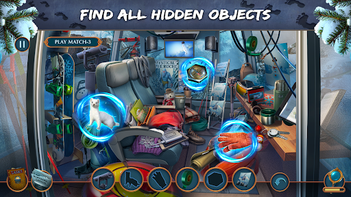 Hidden Objects: Snowbound f2p ekran görüntüsü