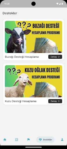 TarımCAN Sütçü Mobil ekran görüntüsü