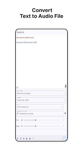 SpeechLab - Text To Speech TTS ekran görüntüsü