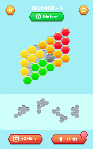 Hexa Tile Block Master ekran görüntüsü