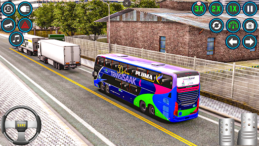 City Tourist Bus Driving Game ekran görüntüsü