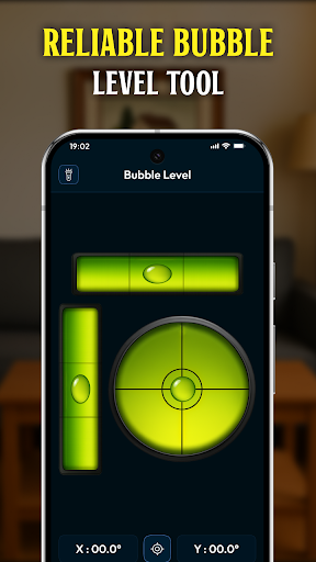 Find Level: Bubble, Laser Tool ekran görüntüsü