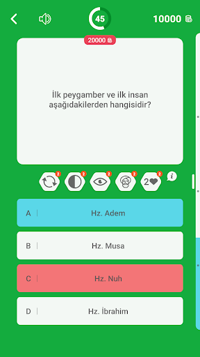 Dini Milyoner: Bilgi oyun ekran görüntüsü