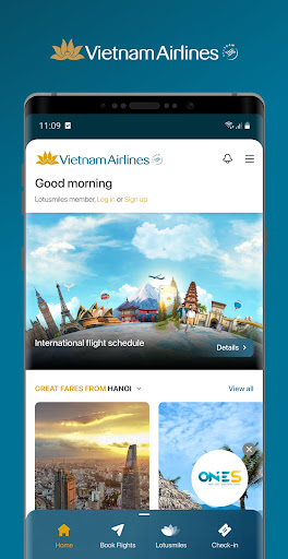 Vietnam Airlines ekran görüntüsü