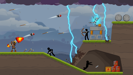 Boom Stick: Bazuka Bulmacaları ekran görüntüsü