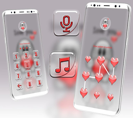 Cute Love You Launcher Theme ekran görüntüsü