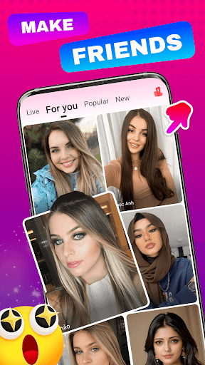 WeJoy-Live video chat&party ekran görüntüsü