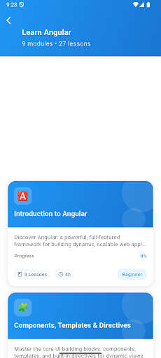 Learn Angular Programming ekran görüntüsü