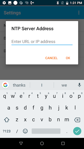 Device ekran görüntüsü
