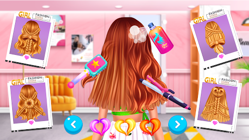 Realistic Girl Hair Salon ekran görüntüsü
