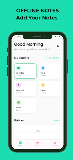 Offline Notes: Simple Notepad ekran görüntüsü