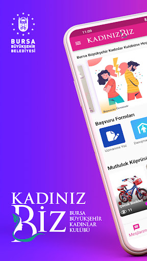Bursa Büyükşehir Kadın Kulübü ekran görüntüsü