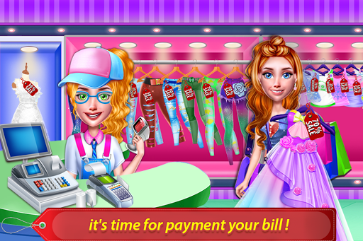 Girls Shopping Mall Fun Games ekran görüntüsü