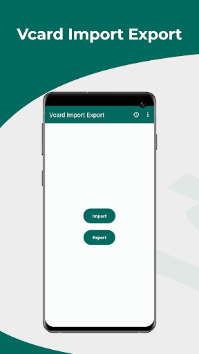 Vcard Import Export ekran görüntüsü