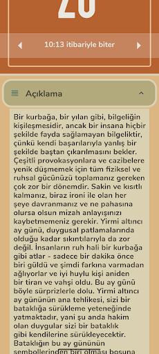 Ay Takvimi: Günlük Öneriler ekran görüntüsü