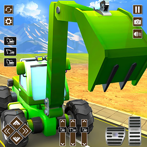 Construction 3D Excavator Sim ekran görüntüsü