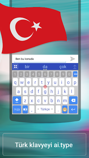 ai.type Türkçe Predictionary ekran görüntüsü