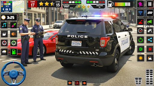 US Police Chase Car Game 3d ekran görüntüsü