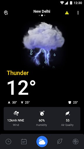Canlı Hava Durumu ve Radar ekran görüntüsü