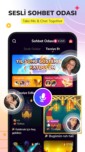 OurClub - Sesli Sohbet Odası ekran görüntüsü
