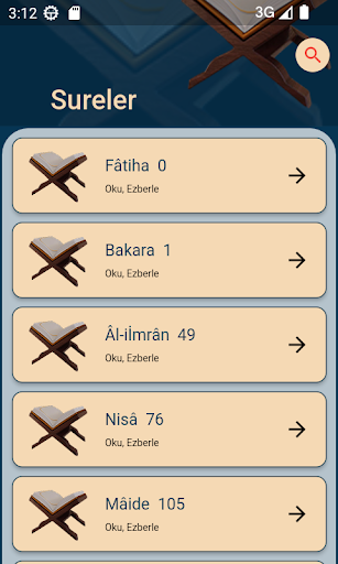 Kuran -ı Kerim ve Türkçe Meali ekran görüntüsü