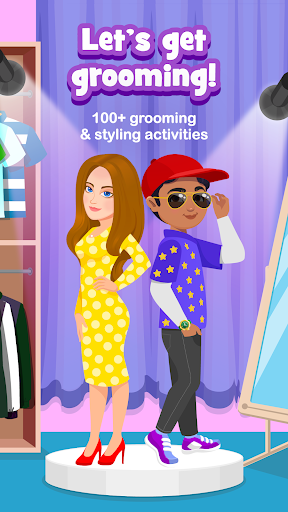 Kids Makeup Games & Hair Salon ekran görüntüsü