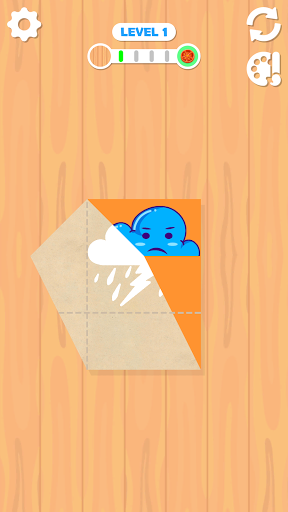 Fold It! Paper Puzzle 3D ekran görüntüsü