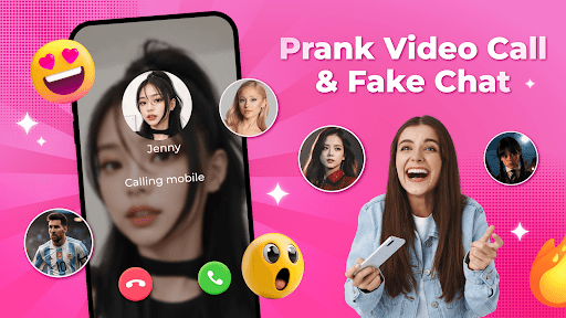 Fake Video Call & Chat Prank ekran görüntüsü