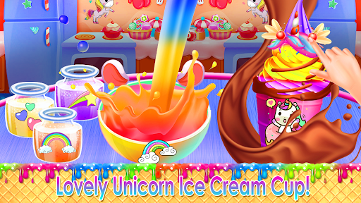 Ice Cream Maker Desserts Game ekran görüntüsü