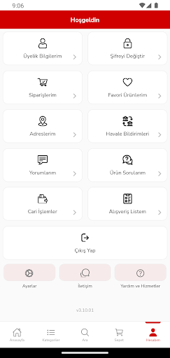Bilgemar - Online Market ekran görüntüsü