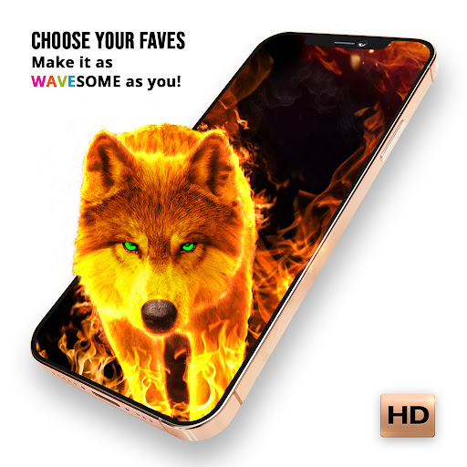 Wave Live Wallpapers Maker 3D ekran görüntüsü