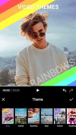 Square Video Blur Video Editor ekran görüntüsü
