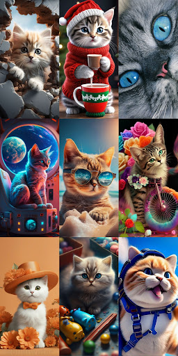 Cute Cat Wallpapers ekran görüntüsü