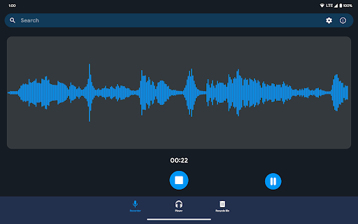 Fossify Voice Recorder Beta ekran görüntüsü