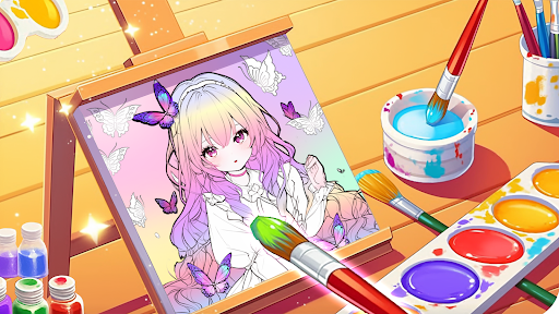 Coloring Book: Draw Princess ekran görüntüsü