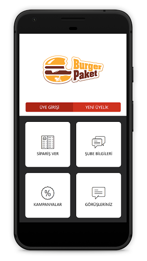 Burger Paket ekran görüntüsü