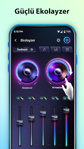 mp3 dinleme - müzik çalma ekran görüntüsü
