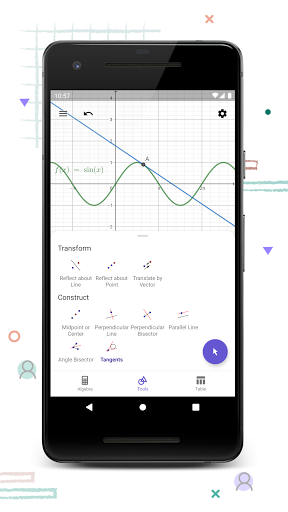 GeoGebra Calculator Suite ekran görüntüsü