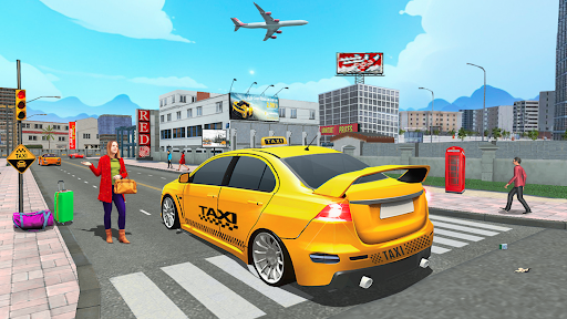 UK Taxi Car Driving Simulator ekran görüntüsü