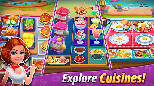 Cooking Super Star -Tasty City ekran görüntüsü