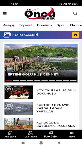 Öncü Haber ekran görüntüsü
