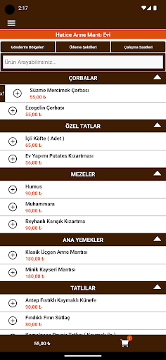 Galley ekran görüntüsü