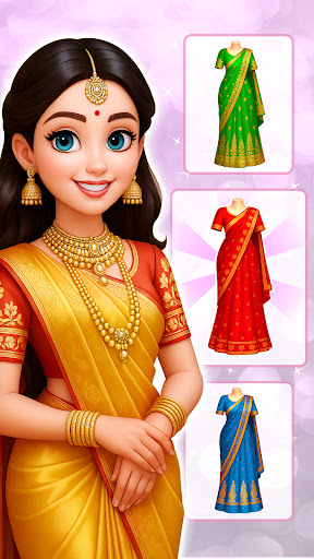 Royal Bride Mehndi Salon Game ekran görüntüsü