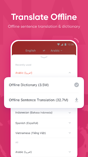 U Dictionary ekran görüntüsü