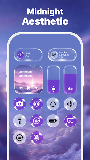 Control Widget: Theme & Panels ekran görüntüsü