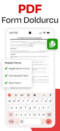 PDF Form Doldurma ve Düzenle ekran görüntüsü