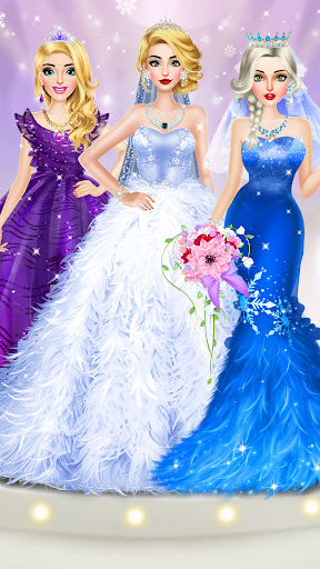Ice Princess Wedding Dress Up ekran görüntüsü