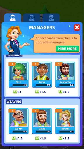 Wool Inc: Idle Workshop Tycoon ekran görüntüsü